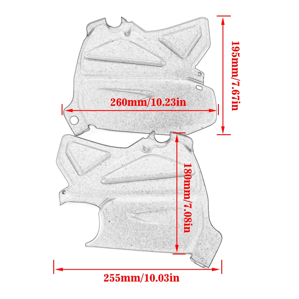 Pegs traseiros do passageiro, Tampa da placa do Footpeg, painel dos protetores do respingo de mudguard, BMW R1200RT LC R 1200 RT 1200RT LC 14-21