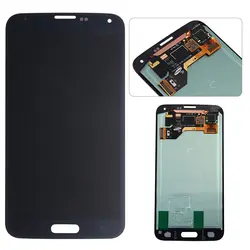 Display LCD para Samsung S5, Conjunto Digitador Touch Screen, Peças De Reposição, G900, G900F