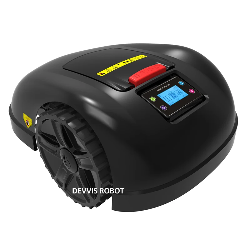 DEVVIS 5th generation WiFi App Control Gyroscope Navigation Smart Garden Lawn Mower Robot Brush Grass Cutter Automatic E1600T