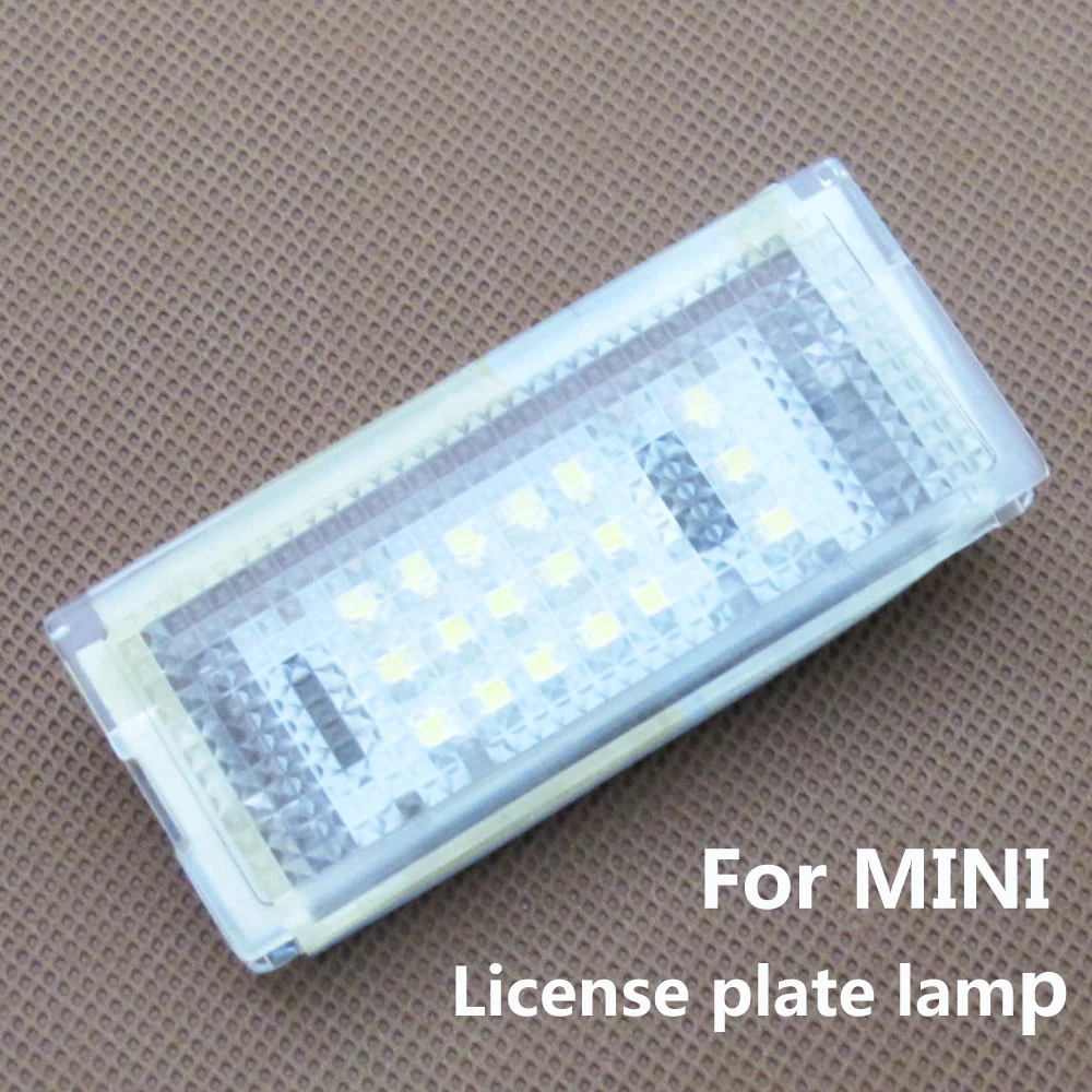 

Car LED License Number Plate Light For MINI Cooper R50 Cabrio R52 Clubman R55 Hatchback R56 Convertible R57 R58 R59 Auto Lamp