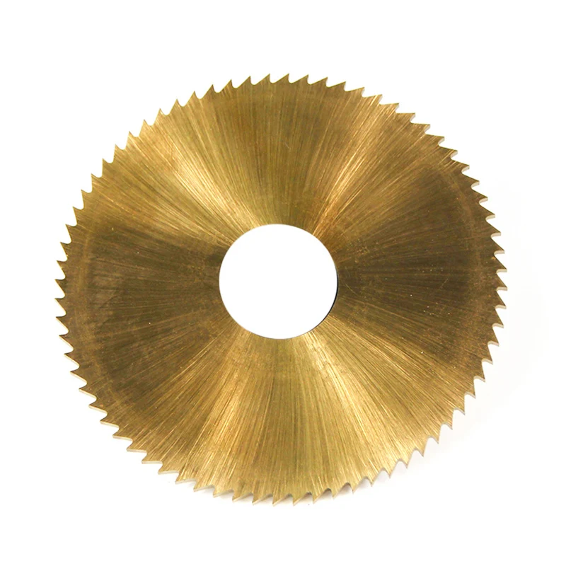 1pc 60/70mm 72T Key Cutting Machine Cutter Titanium Coated HSS Circular Saw Blade For Cutting Keys Key Machine Parts