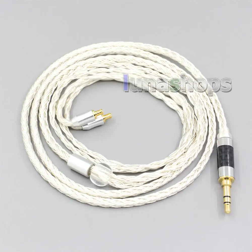 16 Core OCC Silver Plated Earphone Cable For Audio Technica ath-ls400 ls300 ls200 ls70 ls50 e40 e50 e70 312A LN007220