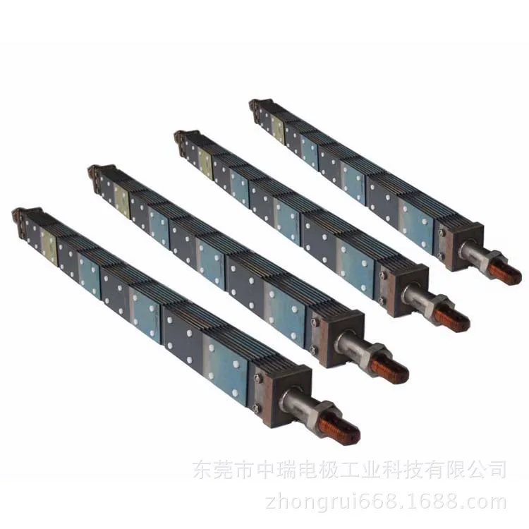 High efficiency electrolytic cell elt-4-pt-87 platinum coated titanium anode stack electrolyzer