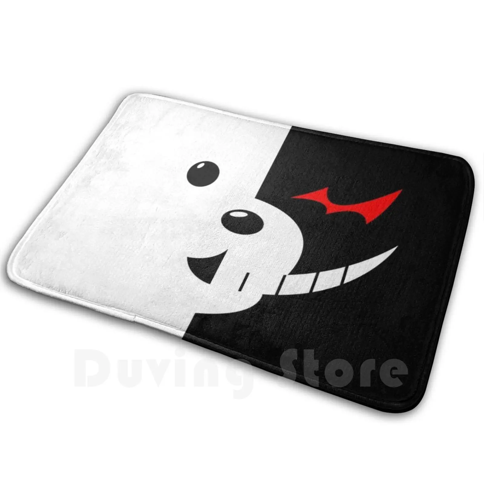 Monokuma لينة سجادة ضد الإنزلاق البساط السجاد وسادة Monokuma الدب تيدي اللعب أنيمي كم سعيد Dragonronpa التنين Snuff #1