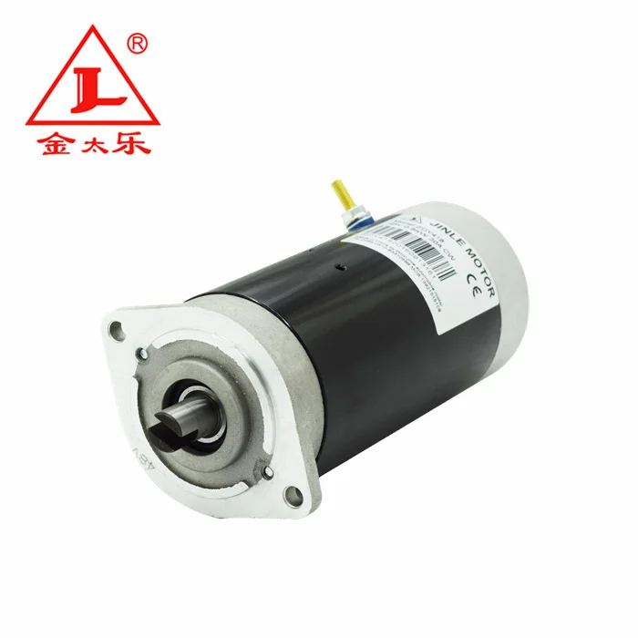 Carbon brush 12 volt dc motor 1.2kw electric car motor