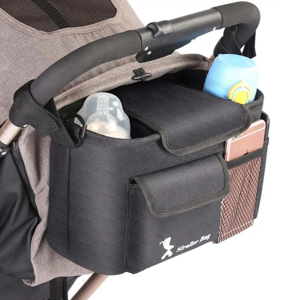 High Quality Baby Stroller Hanging Bag Storage Bag Baby Stroller Mommy Bag Trolley Accessories Hanging Bag