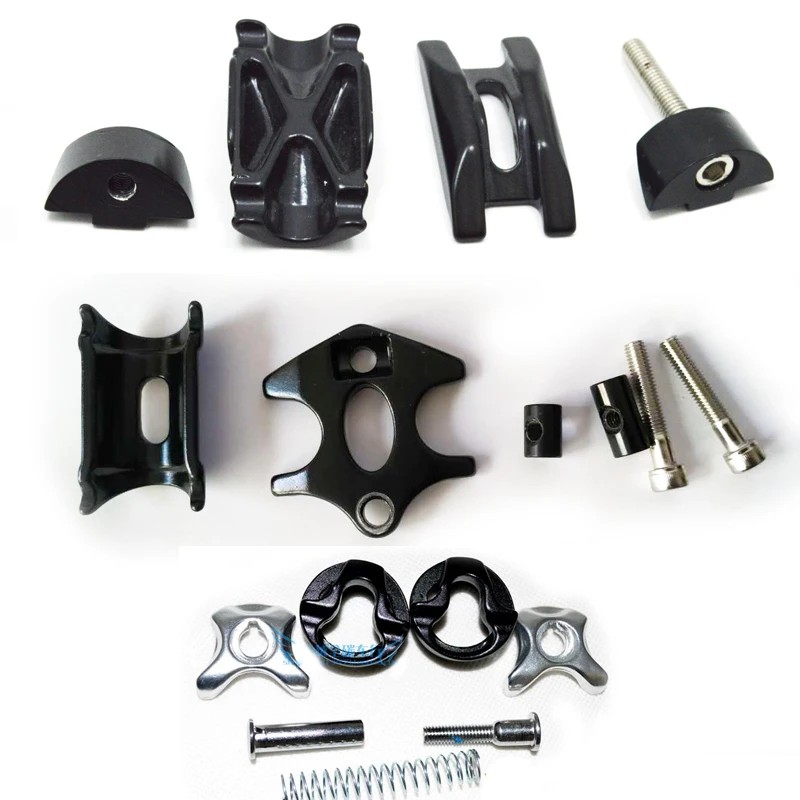 

Full Carbon Fiber Road Bicycle Seat Post Clamp MTB Cycling Mountain Bike Seatpost Clamp Alloy Repair Parts AERO Carbon Fiber