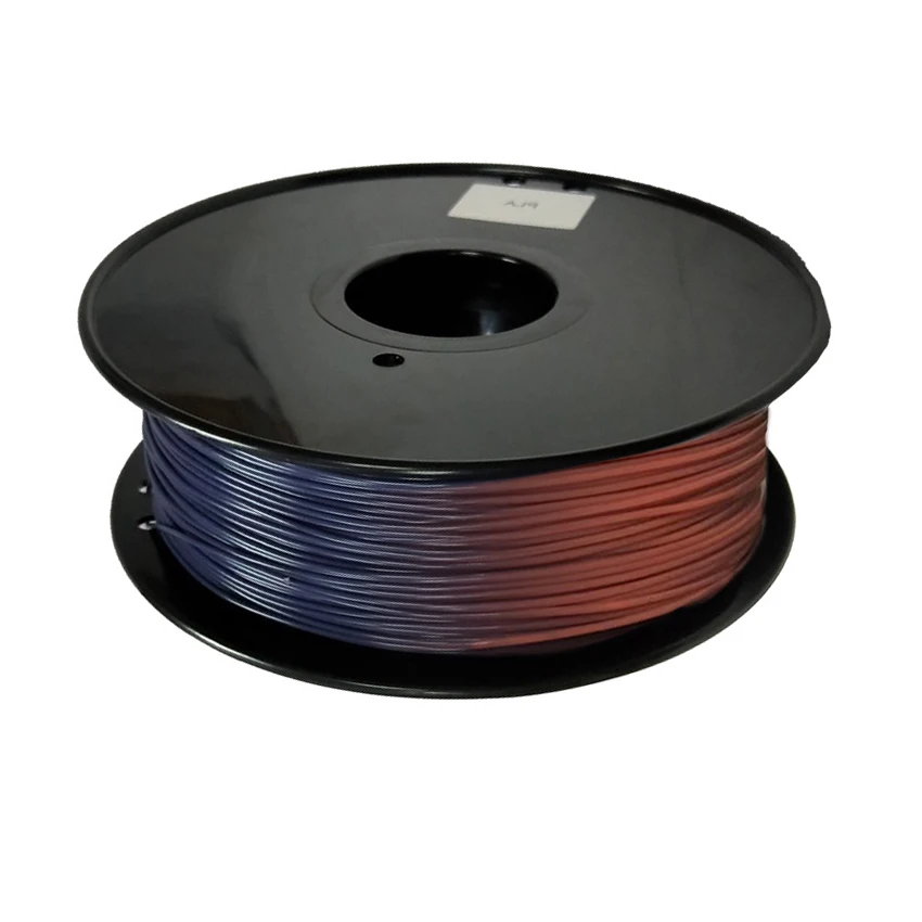 Filamento de impresora 3D, Material PLA que cambia de Color, cable térmico sensible a la temperatura, Material de impresión de 1,75mm, 1kg/500g/250g