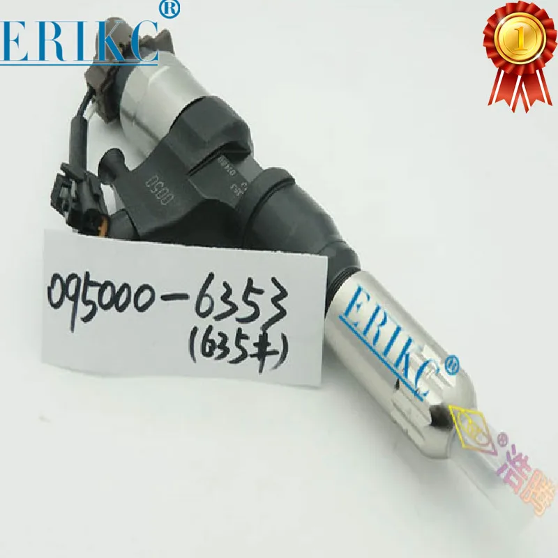 095000-6350 High Quality Original Common Rail Injector 095000-6353 and Diesel Fuel Pump Dispenser Inyector 0950006353