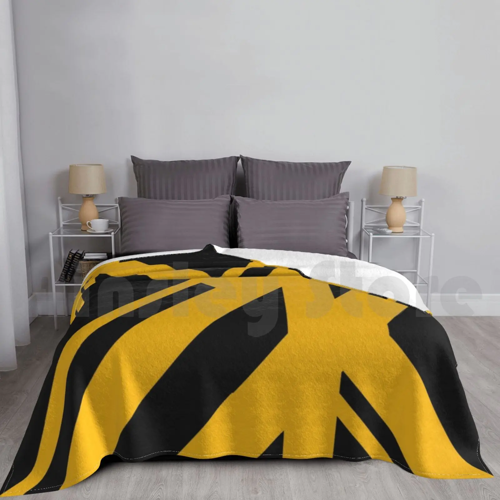 Frankenstrat “bumblebee” Blanket Fashion Custom 3023 Frankenstrat Bumblebee Cool Frankenstrat Bumblebee