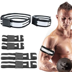 BFR Fitness Okklusion Bands Gewicht Bodybuilding Blut Flow Einschränkung Bands Arm Bein Wraps Schnelle Muskel Wachstum Gym Ausrüstung