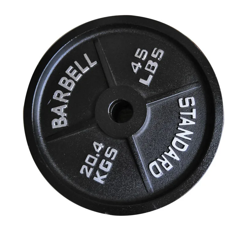 Classic Weightlifting Weight Plates, Barbells Disk, 5cm Hole, Cast Iron, Gym Baking Barbells