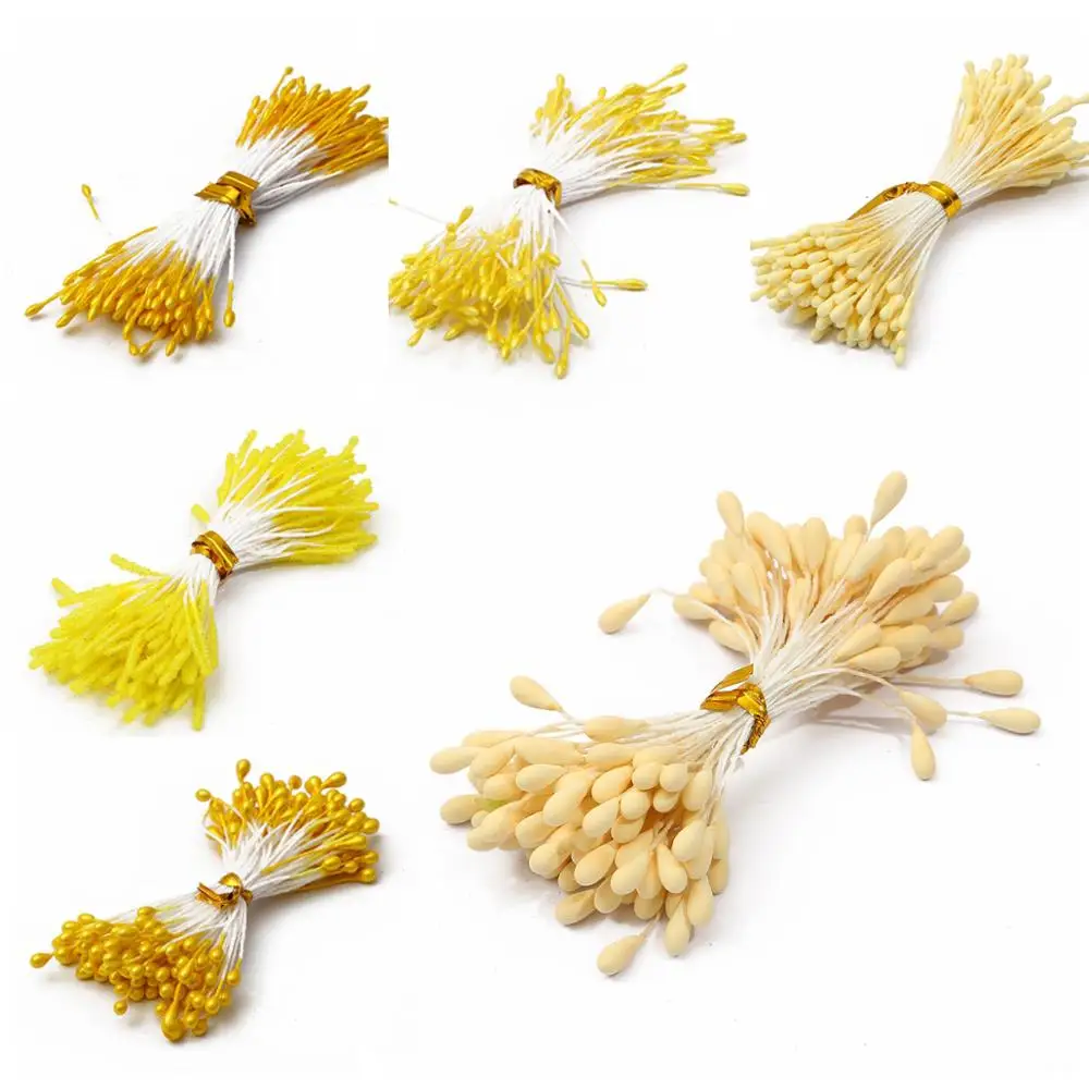 90 قطعة الزهور الاصطناعية الأحمر الأصفر السداة التوت حزمة الأرجواني الأصفر الكرز DIY بها بنفسك عيد الميلاد كعكة الزفاف هدية صندوق اكاليل ديكور #5