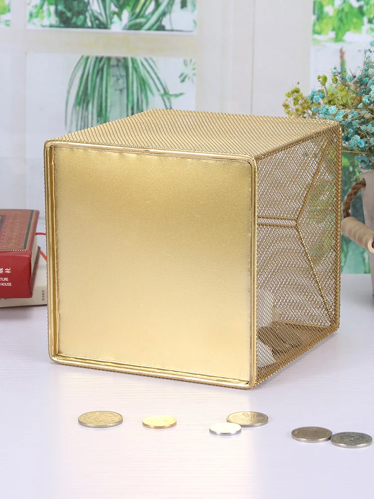 Can't Open Piggy Bank Personality Savings Banknotes Prevent Falling Table Piggy Bank Money Box Money Bank Coin Bank image 5