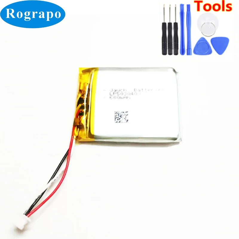 New 600mAh Full Battery For iPOD Mini 4GB Generation EC003 EC007 M9802 M9806 M9807 W065 A1051 Accumulator 3-wire Plug +tools