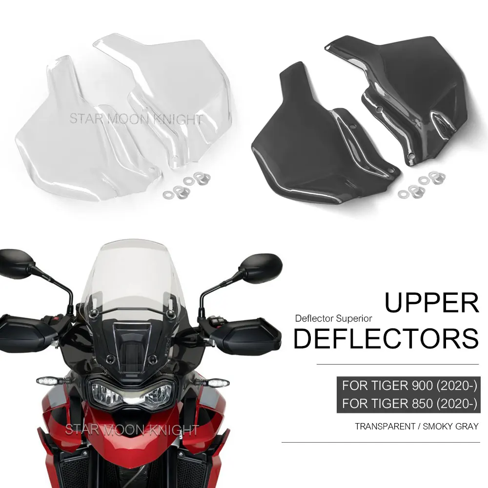 

Motorcycle Windshield For tiger 850 900 For Tiger900 GT PRO LOW For tiger850 2020 2021- Side Deflector Knee pad Windscreen Plate