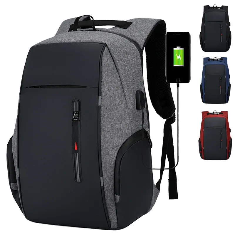 Business 15.6 16 17 inch laptop Waterproof  backpack women USB School Bags Men anti theft Backpack Kida Schoolbag mochila hombre