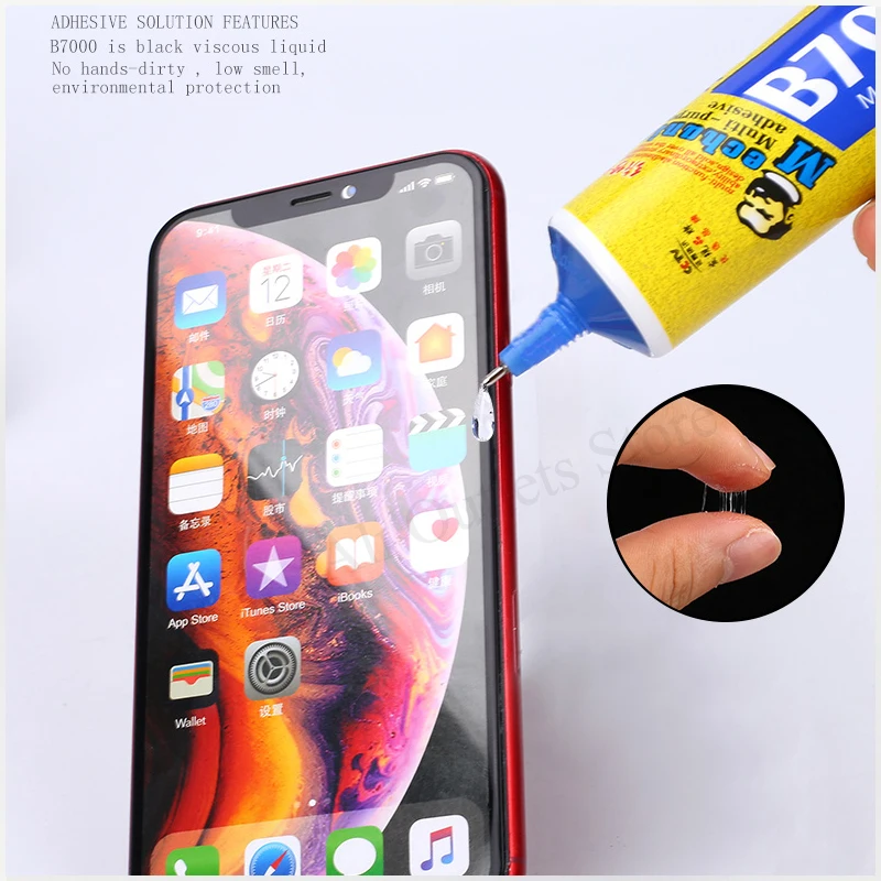 1 Pcs 50ml B-7000 Glue Multi Purpose Glue Adhesive Epoxy Resin Repair Cell Phone LCD Touch Screen Super Glue B7000