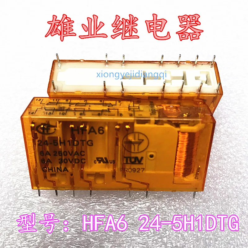 Hfa6 24-5h1dtg relay 5 open 1 close hfa6 24 V