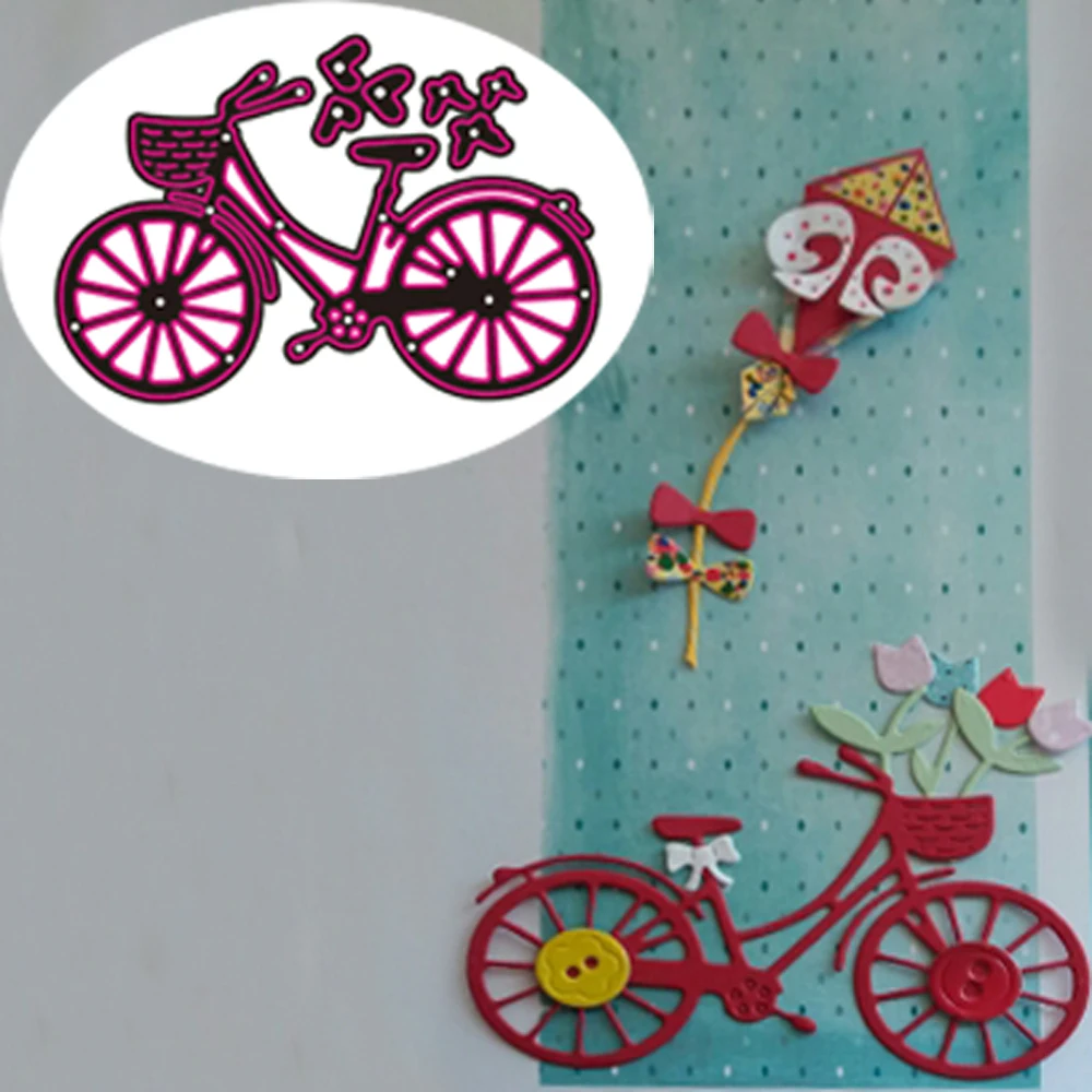 

Craft metal cutting dies cut die mold Love butterfly bicycle Scrapbook paper craft knife mould blade punch stencils dies