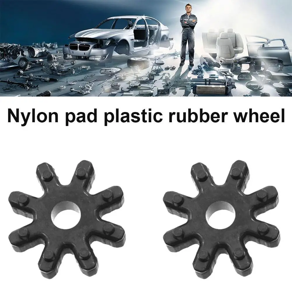 

Steering Machine Steering Column Accessories Steering Rubber Nylon Plastic Rubber Pad Sleeve Wheel Gear U0K7