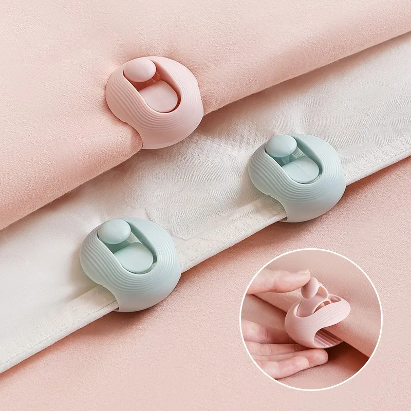 

Household Bed Sheet Holder Anti-Running Non-Slip Needle-Free Safety Invisible Clip Multi-Function Quilt Cover Quilt Holder