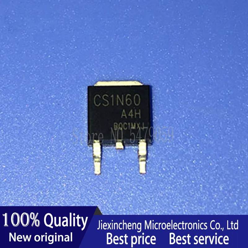 50 sztuk CS1N60A4H CS1N60 TO252 1A 60V n-kanałowy MOSFET nowy oryginalny