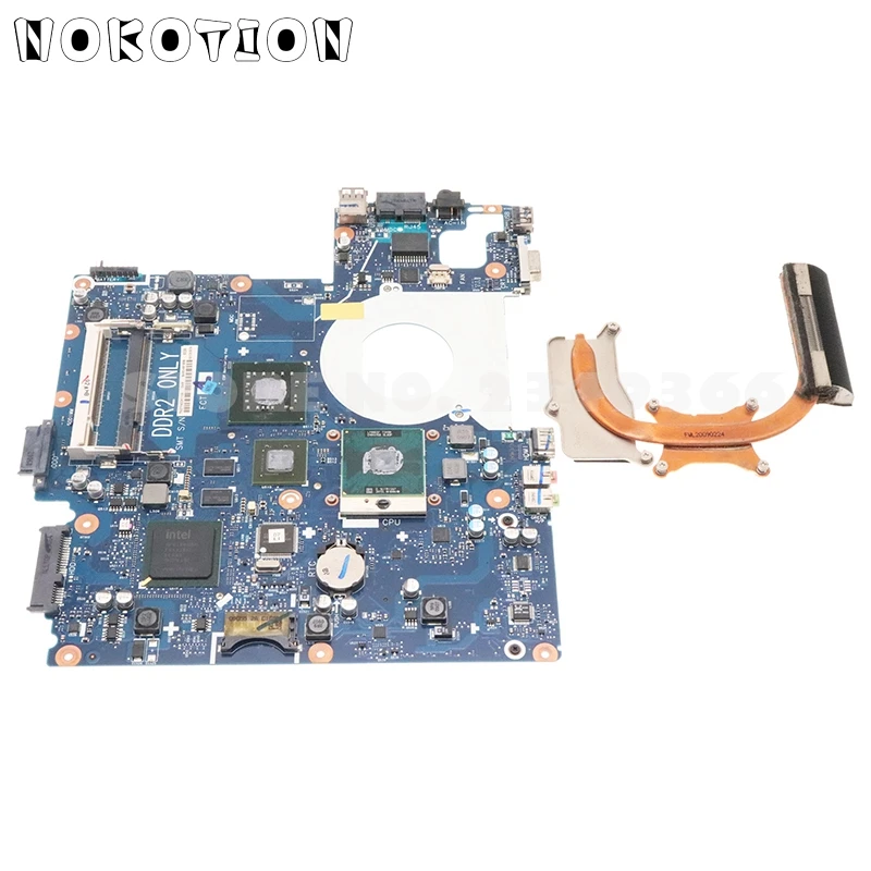 BA92-05044B For Samsung NP-R510 R510 PC Motherboard 9200M Free CPU+Heatsink FIT For Samsung R503 R505 NP-503 NP-R505 Motherboard