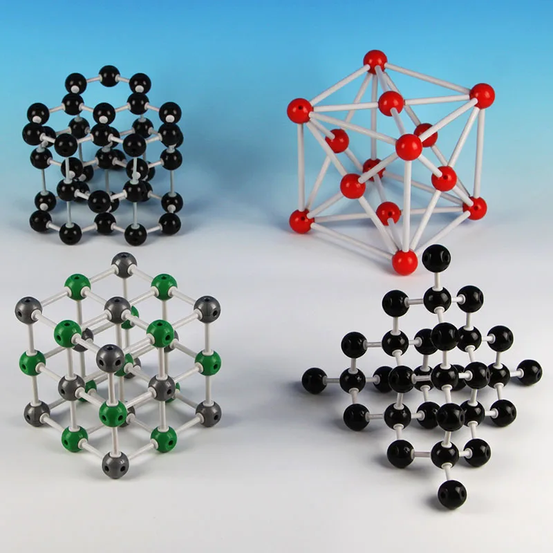 Juego súper grande de moléculas orgánicas inorgánicas, modelo de estructura Molecular química, herramienta de enseñanza y laboratorio de química