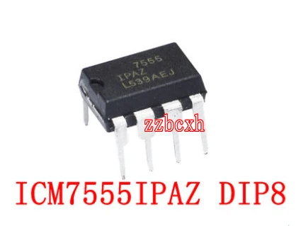 10PCS/LOT New  ICM7555  ICM7555IPAZ  DIP-8