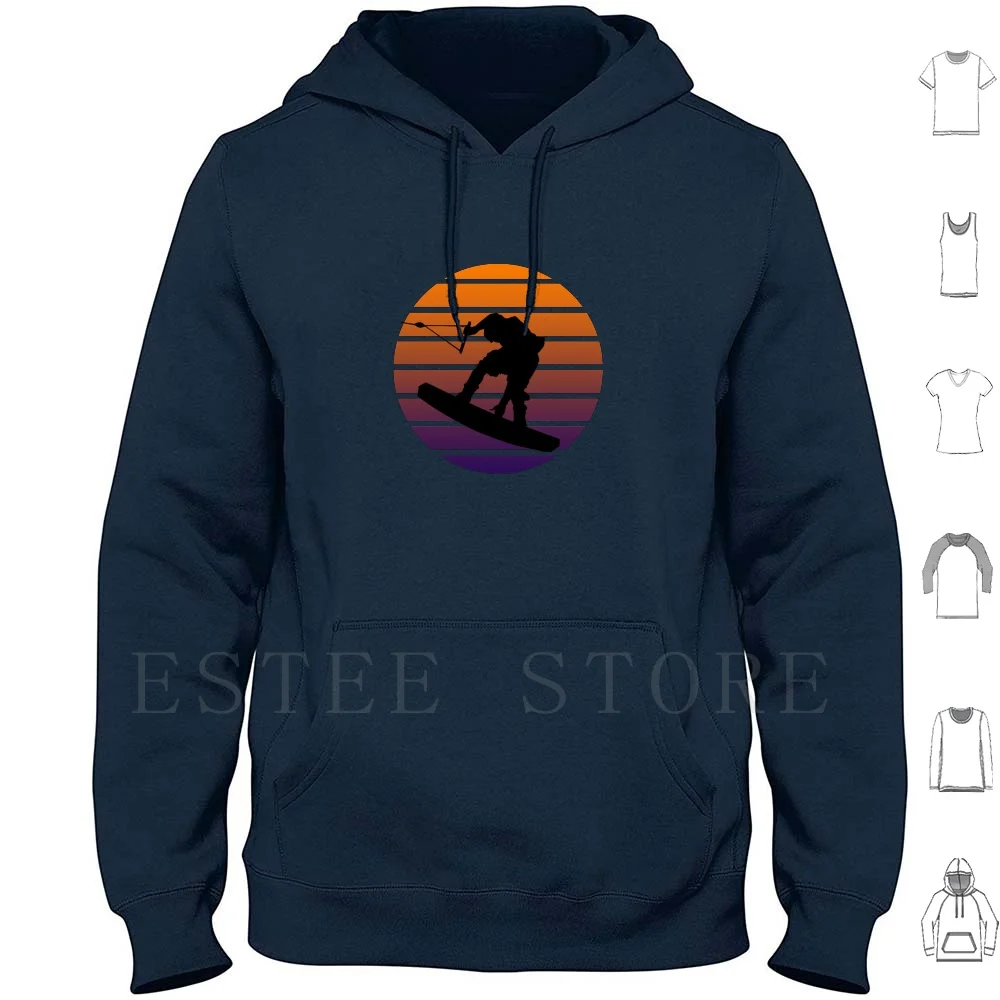 Wakeboard Hoodies Long Sleeve Wakeboard Sport Water Sports Hobby Binding Water Skiing Surfing Summer Leisure Beach