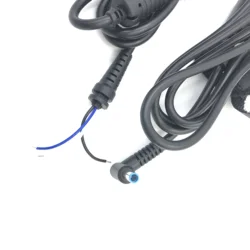 Enchufe adaptador de cargador para ordenador portátil, Cable de fuente de alimentación 3p de 4,5x3,0mm para DELL, HP, 1 unidad