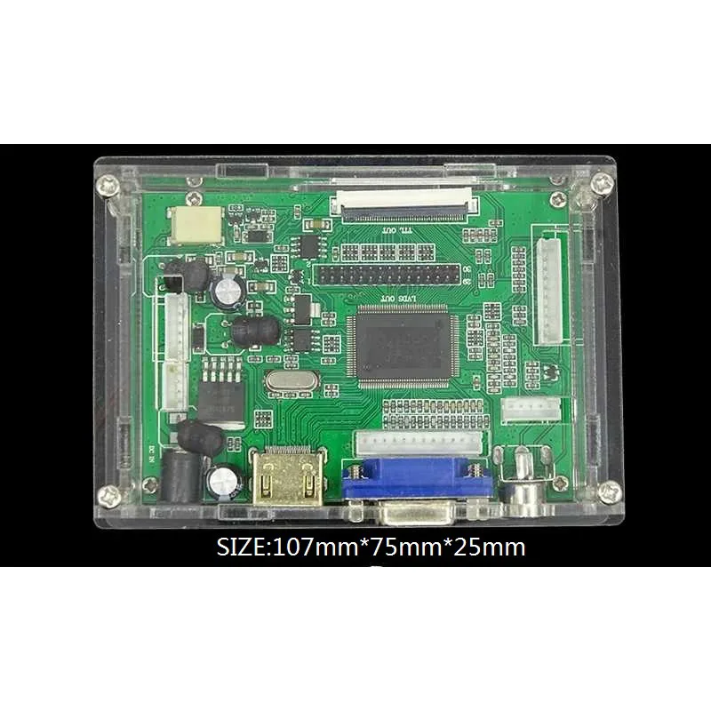 Acryl-Schutzbox-Gehäuseabdeckung für M.NT68676 TV 2AV EDP Controller Board LED LCD Panel Treiber Kit Board transparent