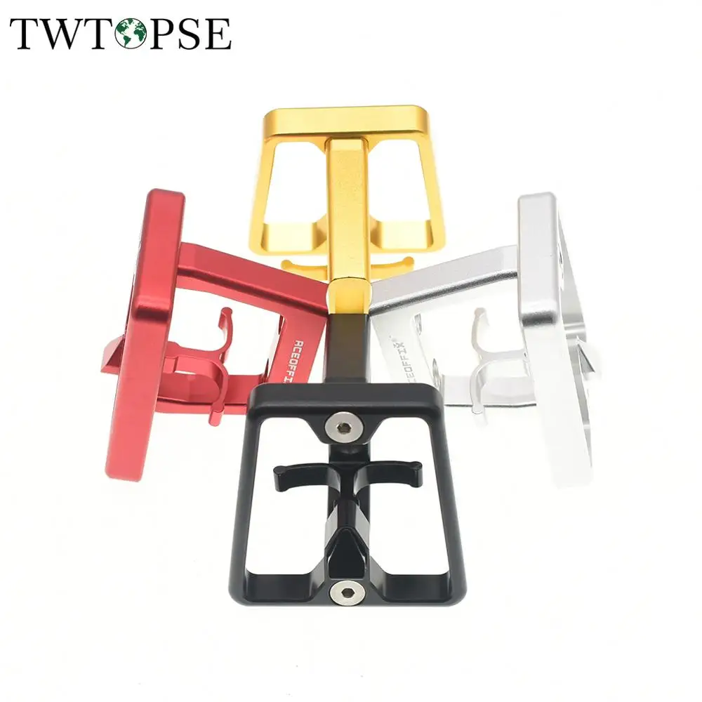 TWTOPSE Cycling Bike Front Carrier Block For Brompton 3SIXTY Brompton Folding Bicycle CNC Al Bracket Holder Mounting Accessories