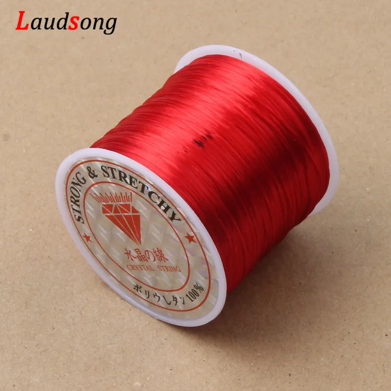 60M Strong Elastic Beading Cord for Jewellery Making