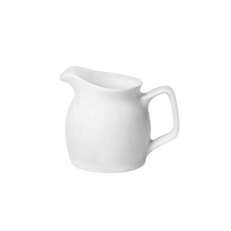 Nordic White Ceramic Milk Jug Frothing Pitcher Cup Cafe Teatime Barista Coffee Maker Tools Cafeteira Coffeeware Latte Art