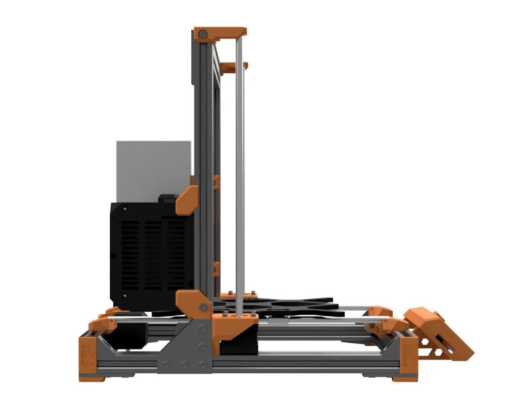 1Set 2.0 Prusa i3 MK3 Bear Upgrade 2040 V-SLOT Aluminum Extrusions prusa i3 mk2.5s/mk3/mk3s bear Aluminum profile frame