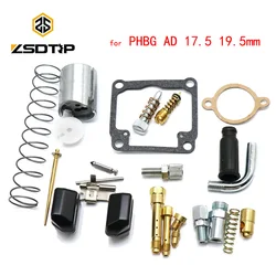 ZSDTRP Carburetor PHBG AD 17.5mm 19.5mm Repair Kit for Dellorto PHBG Motorcycle Spare Parts Accessories