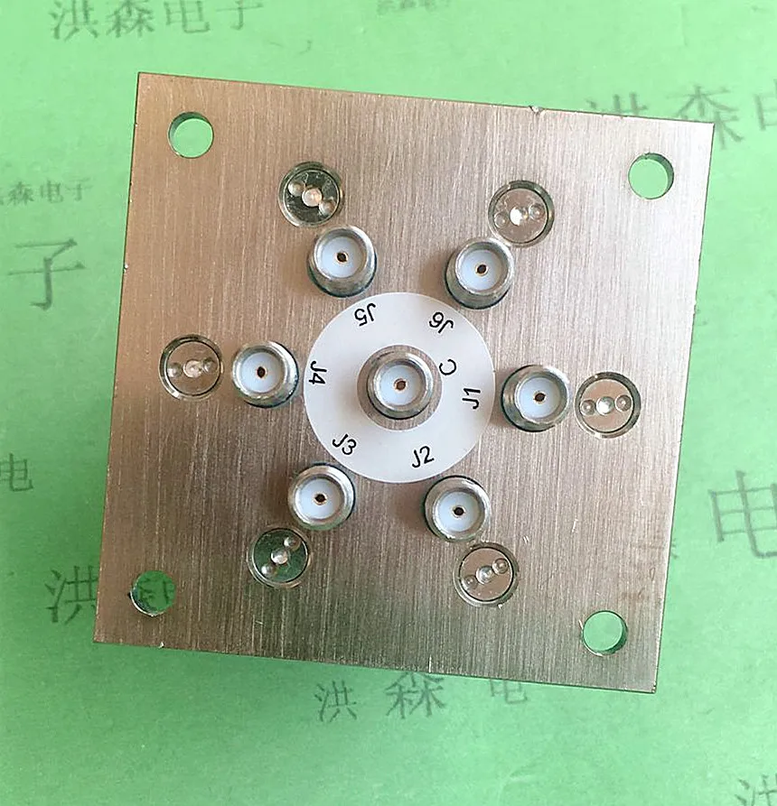 Commutatore coassiale di microonda di RF EPX SP6T-0C-18A-TC002 12V 18GHz SP6T SMA RF