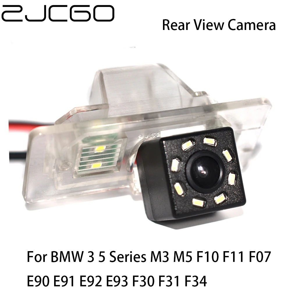 

ZJCGO HD CCD Car Rear View Reverse Back Up Parking Camera for BMW 3 5 Series M3 M5 F10 F11 F07 E90 E91 E92 E93 F30 F31 F34