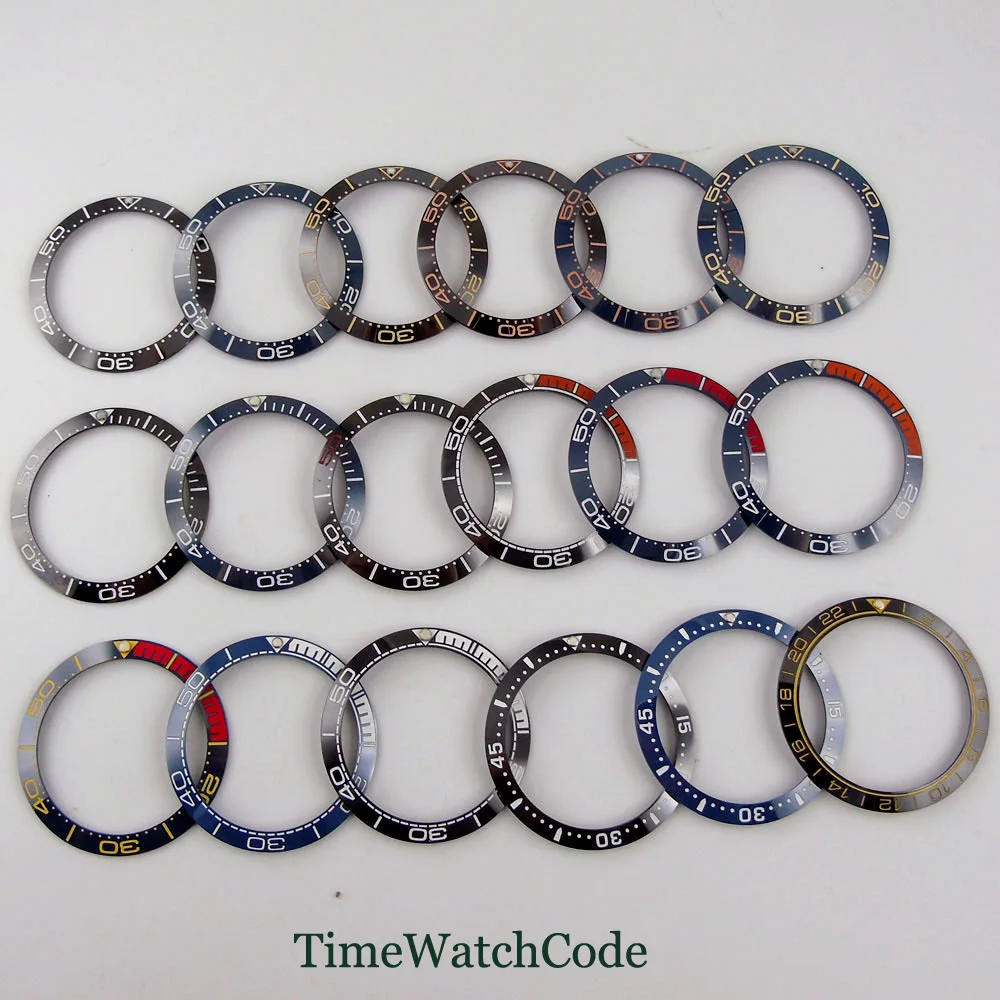 38mm Ceramic Watch Bezel Insert Watch Parts Replacement Spare Parts