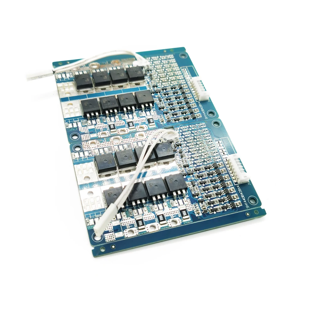 Módulo esperto do circuito da proteção de bms 7s 13s 24v 48v lifepo4 para o li-ion li-bloco da bateria do polímero