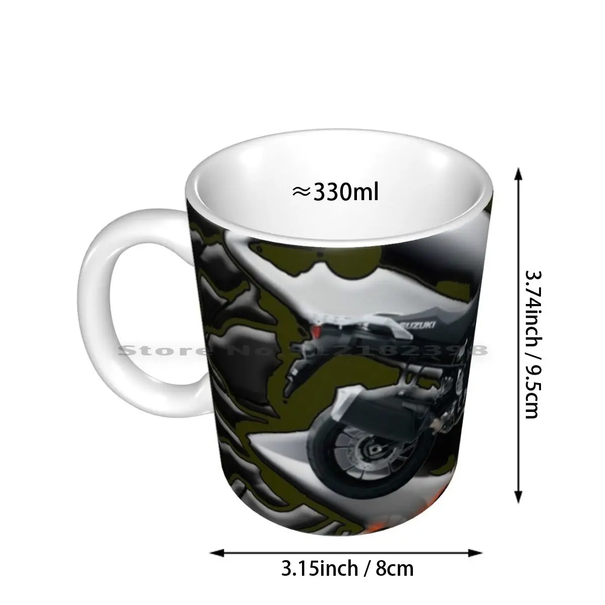 Vs The Road Beasts. Ceramic Mugs Coffee Cups Milk Tea Mug Motorcycle H2 H2 Japanese Motorcycle Motorcycle Motorcycle Sport