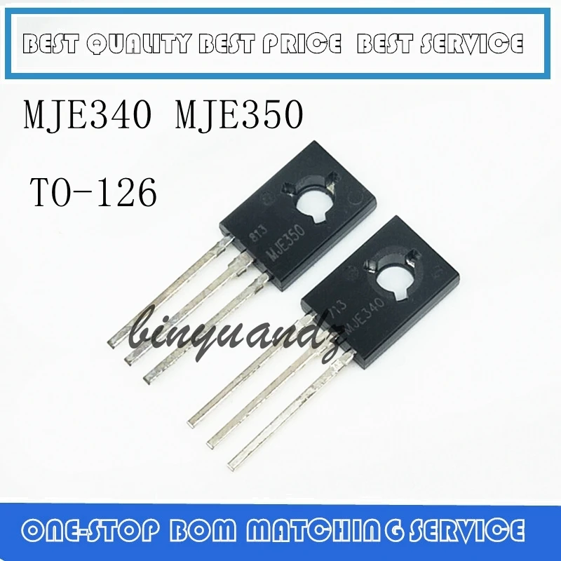 

20pcs/lot MJE340 MJE350 ( 10PCS MJE340 + 10PCS MJE350 )TO-126 IC best quality.