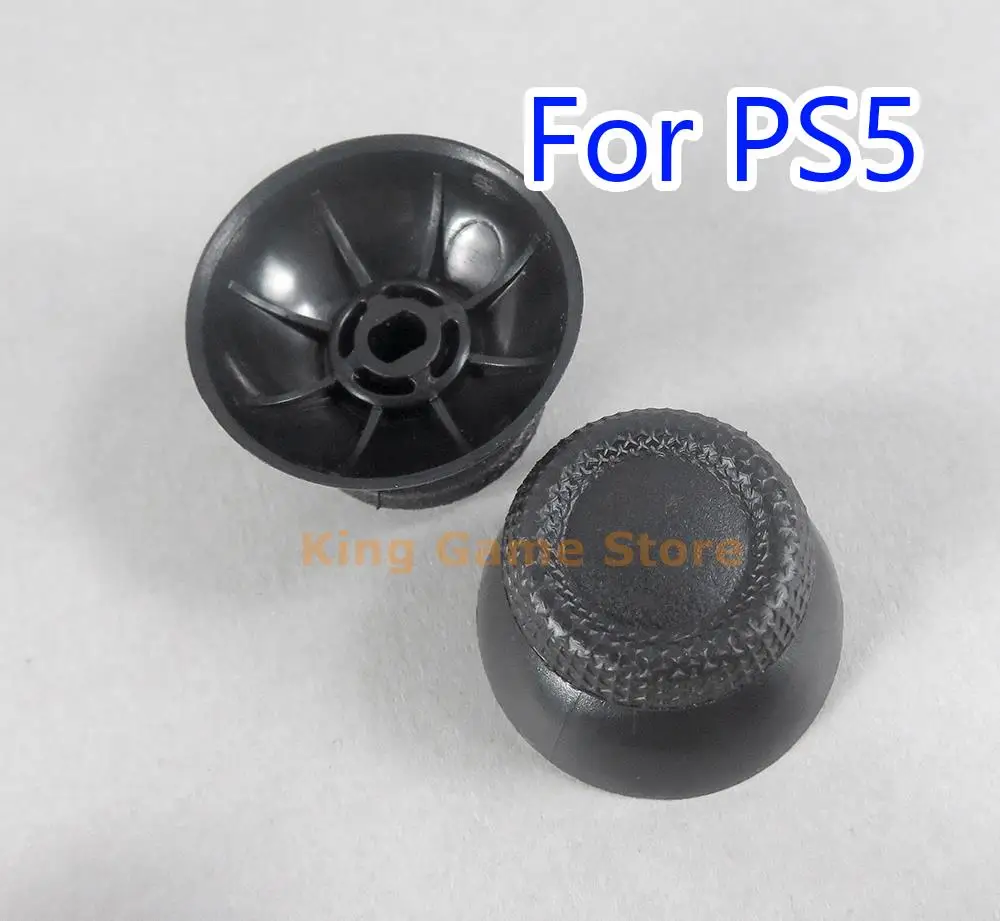 120pcs/lot Black 3D Analog Joystick thumb Stick grip Cap for Sony PlayStation PS5 Gamepad Controller Thumbsticks Parts For PS5