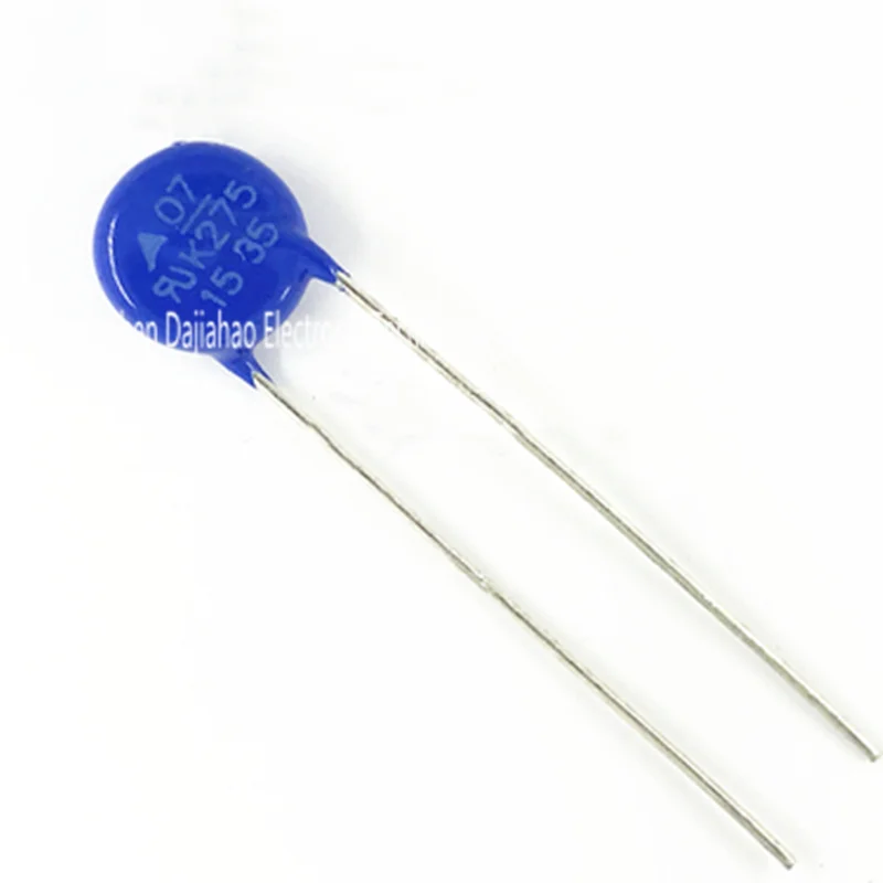 10pcs/lot S07K275V In-line varistor B72207S0271K101 S07K275 diameter 7MM AC voltage 275V