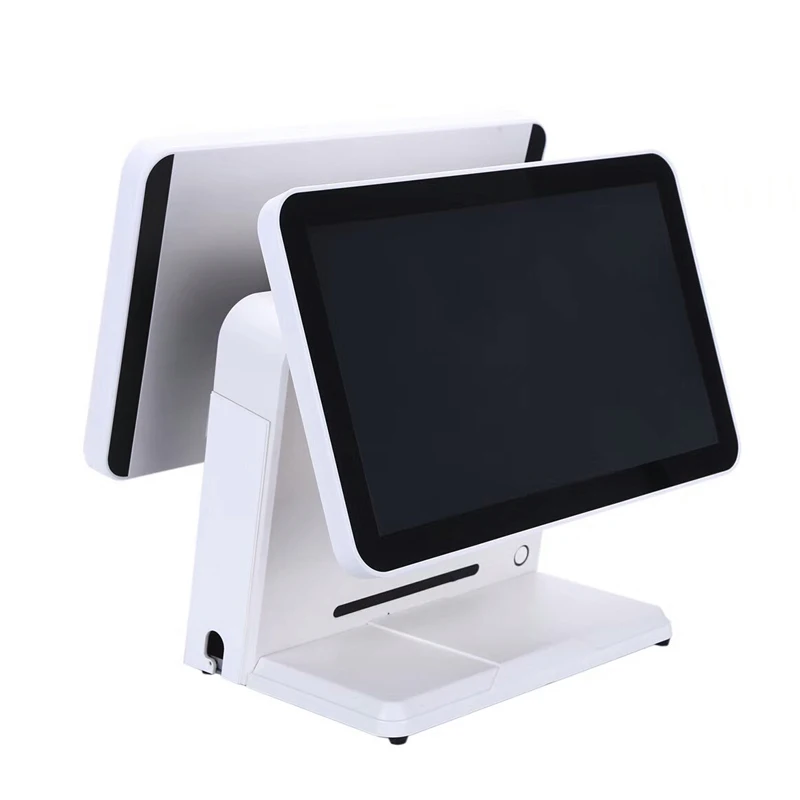 

15 inch All in one Dual Touch Screen Cash Register Pos system for Restaurant & Hotel HS-151-B