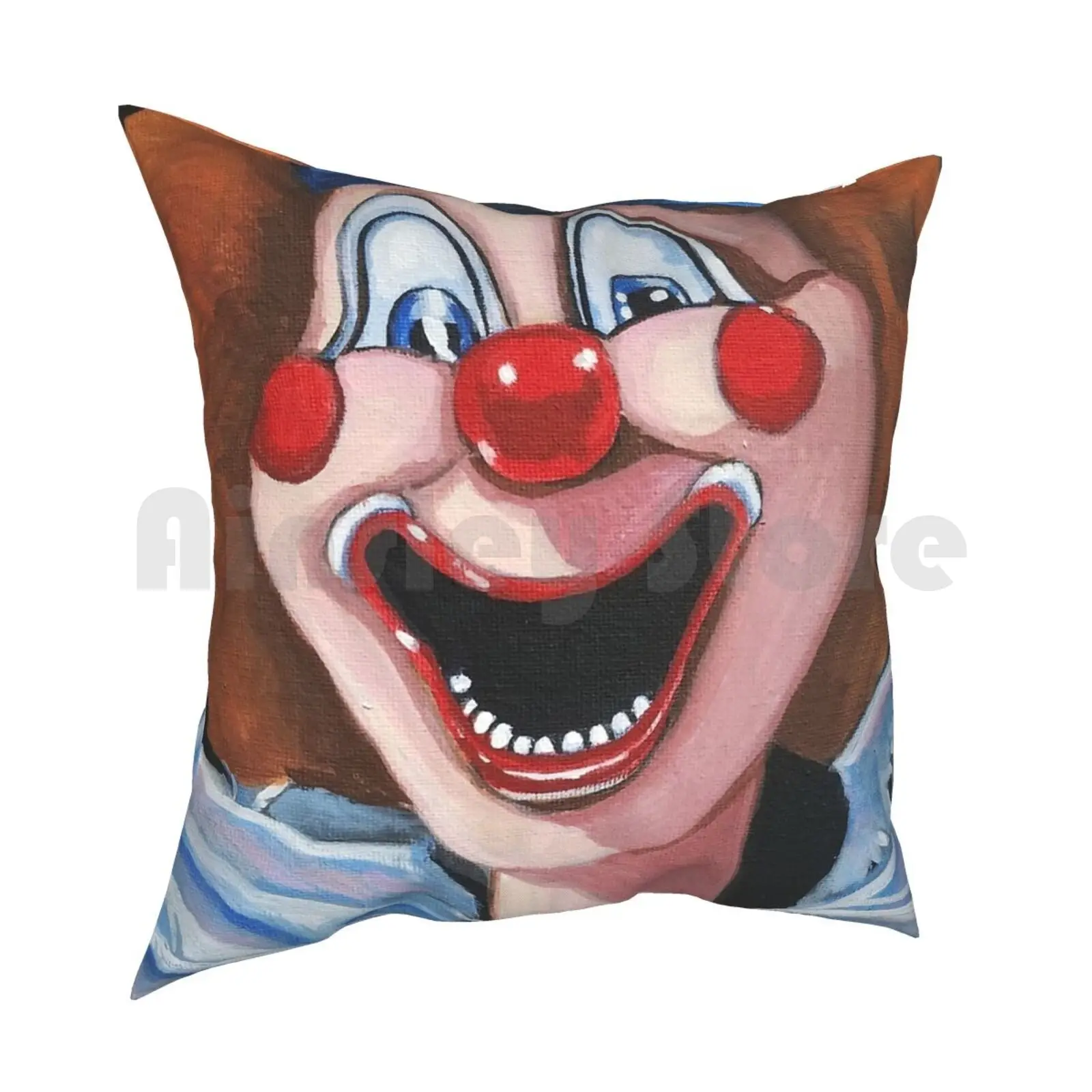 Poltergeist Clown Doll , Scary , Ghost , Horror Pillow Case Printed Home Soft DIY Pillow cover Poltergeist Horror Clown