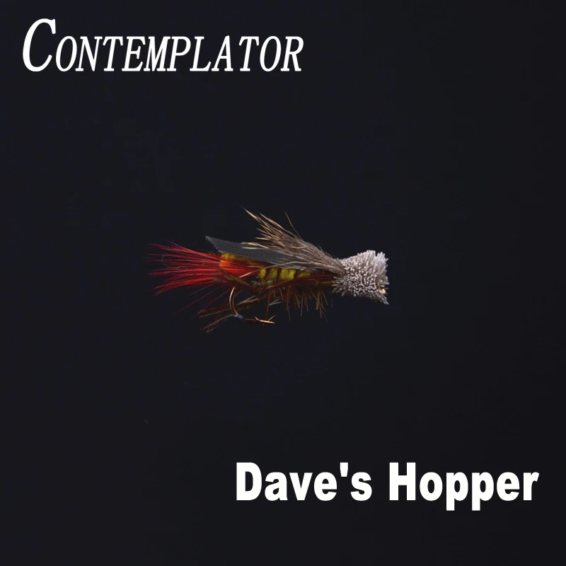 10 #   3 szt. Dave's Hopper charakterystyczny wzór skoczka dla pstrągów lądowych muchy do wędkarstwa muchowego przyciągające okonie Sunfish