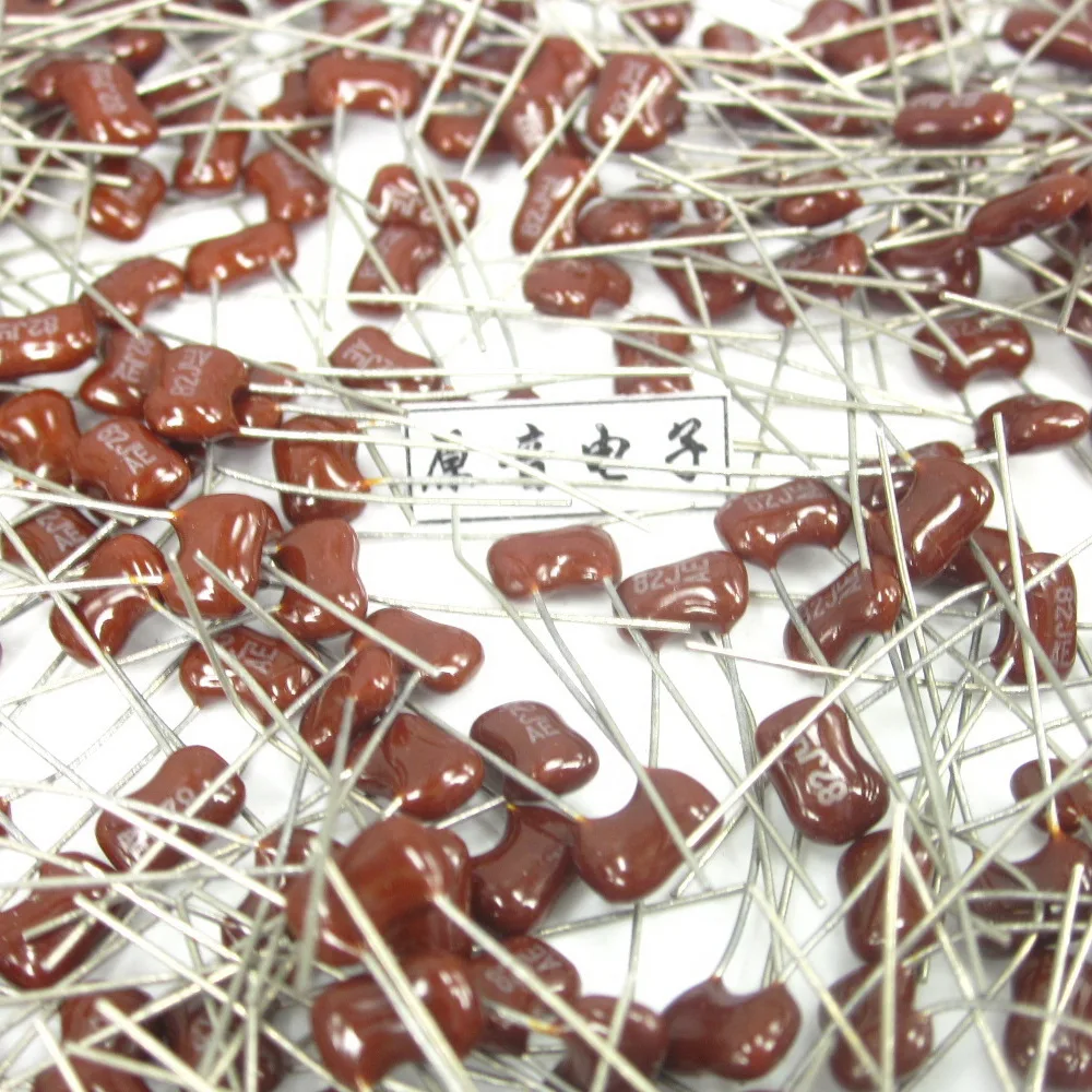 20PCS/50PCS Silver mica capacitors capacitance line AE fever Mica 82PF 100V FREE SHIPPING